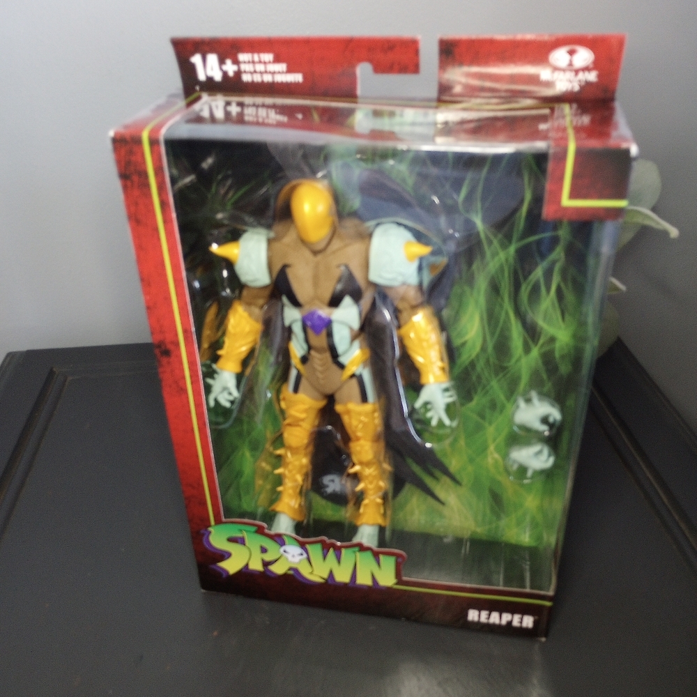 McFarlane Toys Spawn Reaper  7" Action Figure 2023 New Sealed Highly Articulated